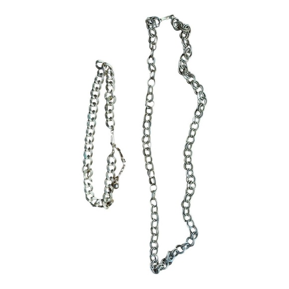 Vintage necklace and bracelet set - linked - Picture 1 of 6